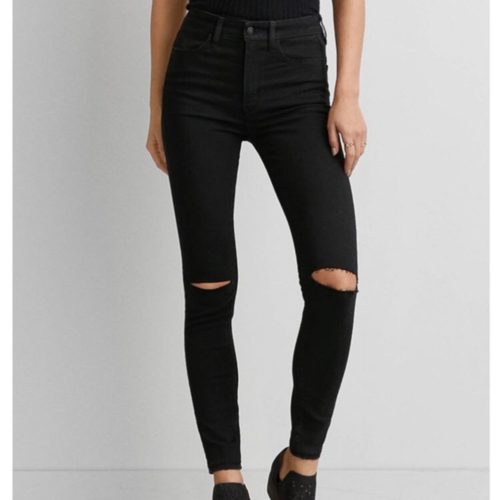 AE x stretch hi rise jegging